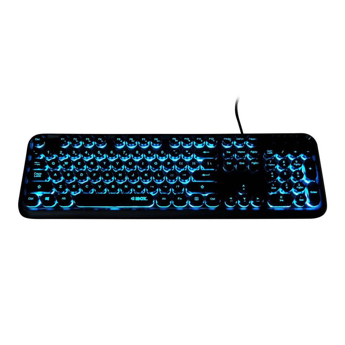 Tipkovnica Ibox IKS620 Crna Engleski QWERTY